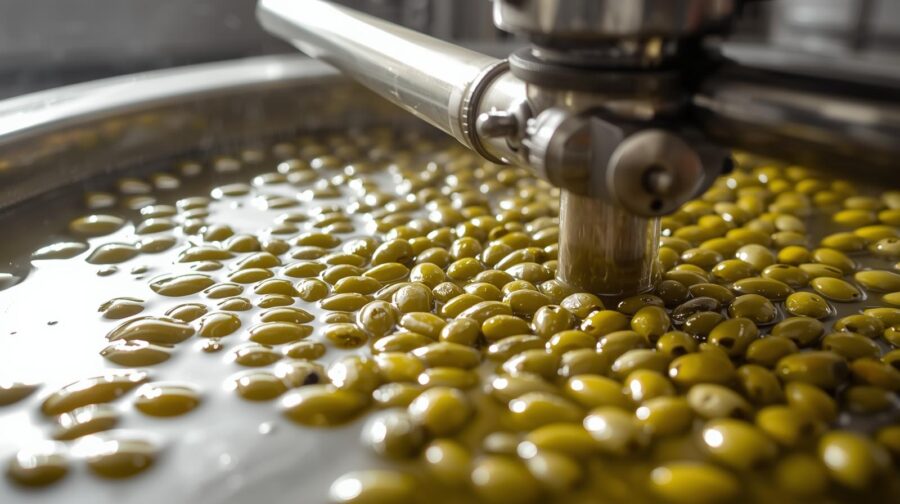 Olivenöl Herstellungsprozeß